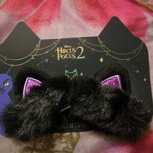 Hocus Pocus 2 Black Cat Ear Headband